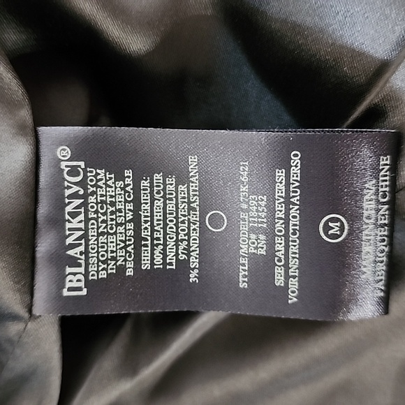 NWT BLANK NYC Belted Suede Moto Jacket Olive Size Medium - Picture 13 of 15